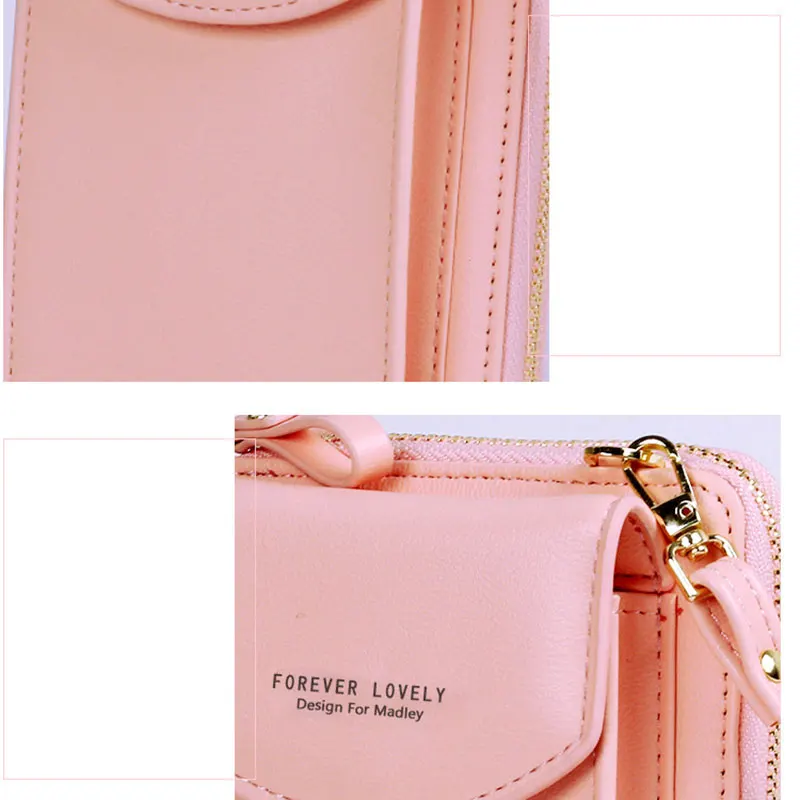 

Women Small Cross-body Cell Phone Handbag Case Shoulder Bag Pouch Purse Wallet PU Leather SER88