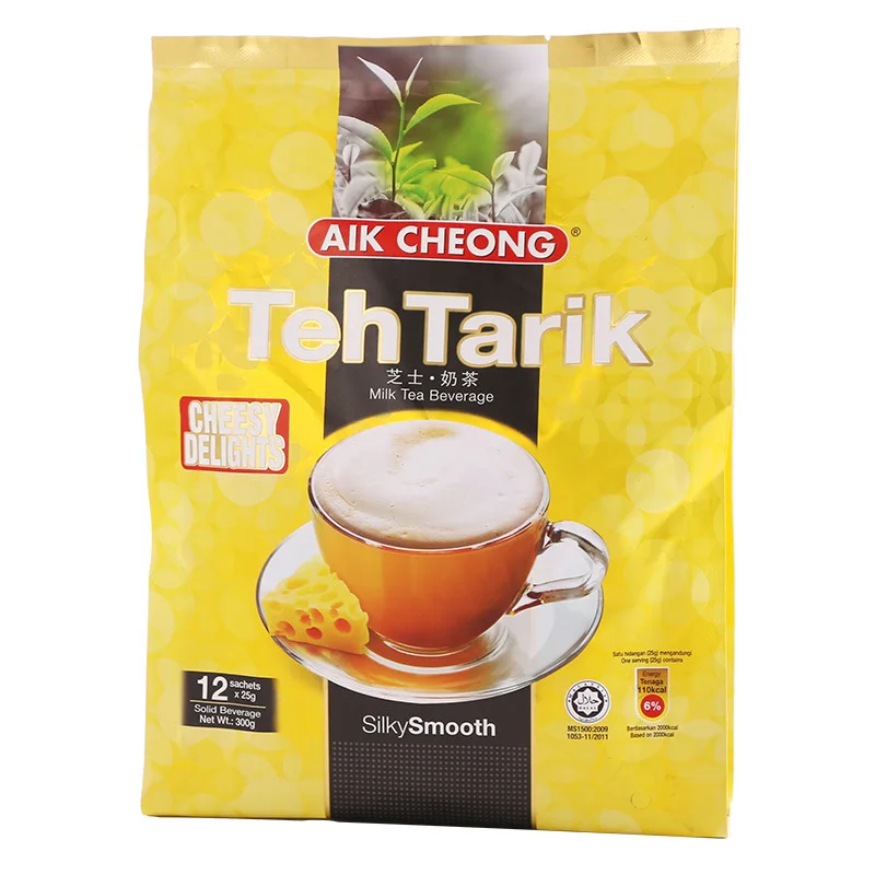 

Free shipping 300g/bag Imported from Malaysia Yichang zero flavor and fragrant instant cheese milk tea powder 12 cups bags