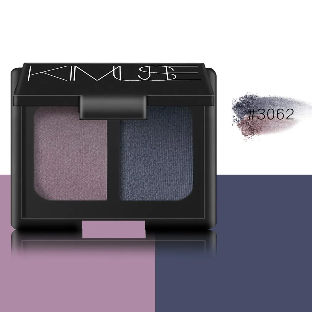 KIMUSE палитра теней для век матовый блеск макияж Shimmer Eyeshadow Kit