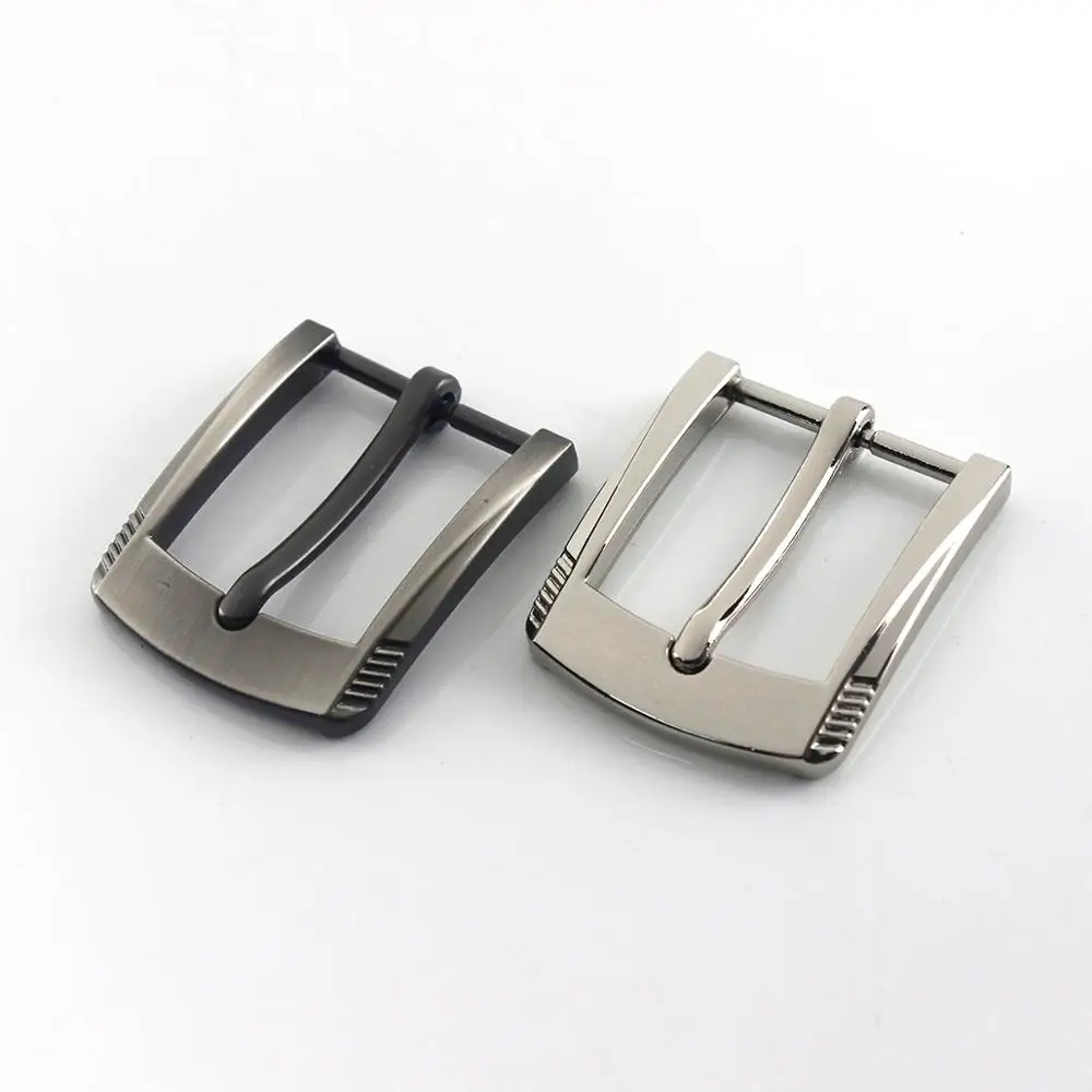 

1pcs Metal 3cm Belt Buckle Casual Matte brown End Bar Heel bar Single Pin Belt Buckle Leather Craft Webbing fit for 27-29mm belt