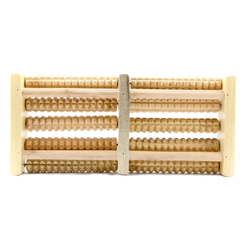 Деревянный ролик для ног деревянный Уход за ногами массаж спа рефлексотерапия