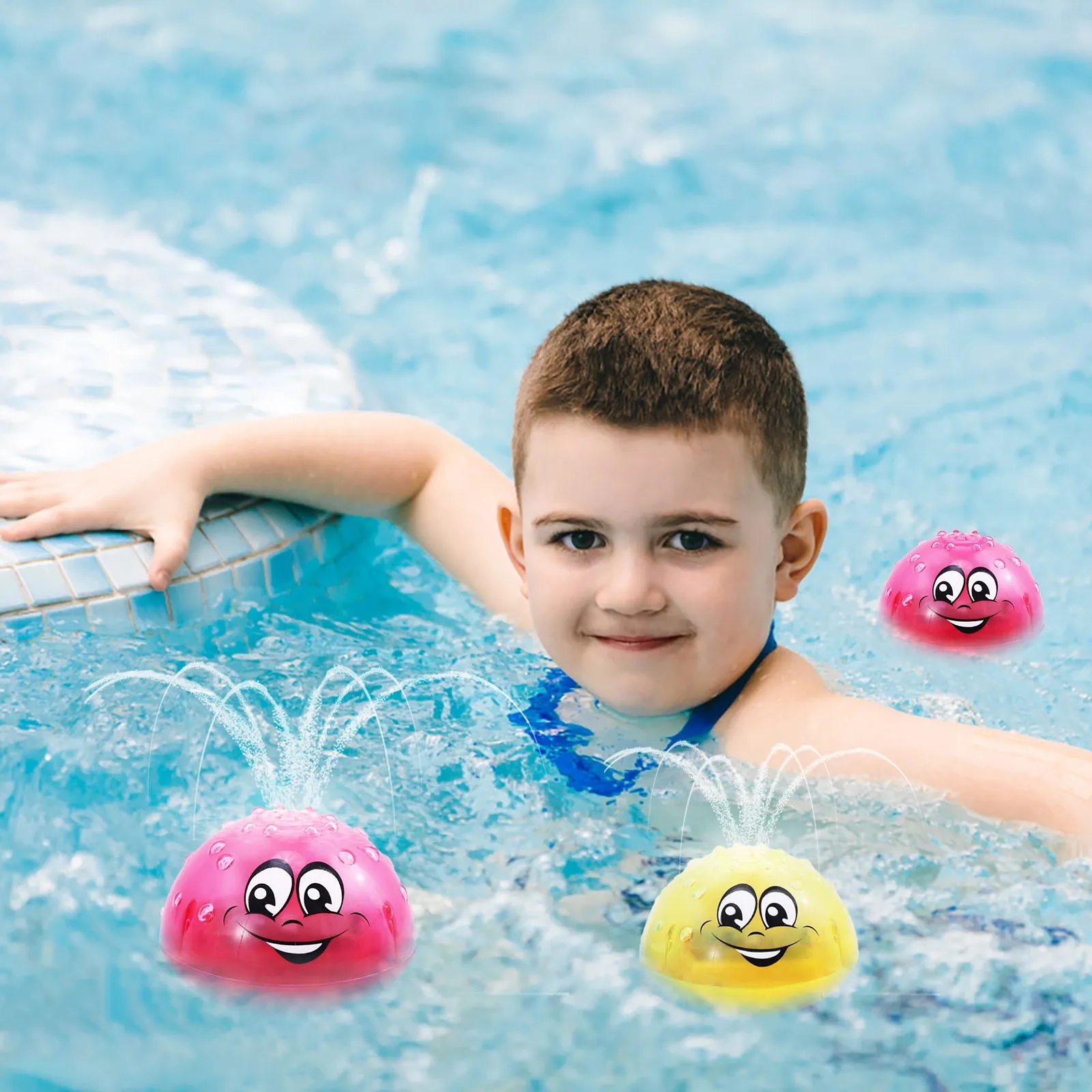 

Электрический индукционный водяной распылитель, детская игрушка-спринклер для ванной, поливальная игрушка для купания в воде