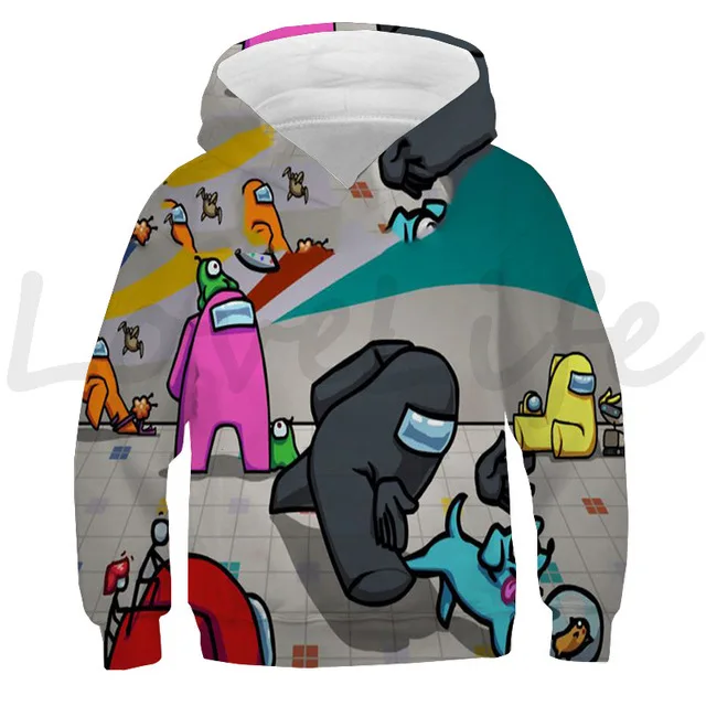 

2020 Hot Sell Hoodies For Teen Girls Sweatshirts Autumn/winter Long Sleeve Cartoons Pattern Boys Clothes Pullover