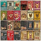 Kelly66 ПЭТ Предупреждение собака правило лучше йоркширского терьера, йоркширского терьера, металлический знак домашний Декор Бар настенная живопись 20*30 см Размеры DG-22