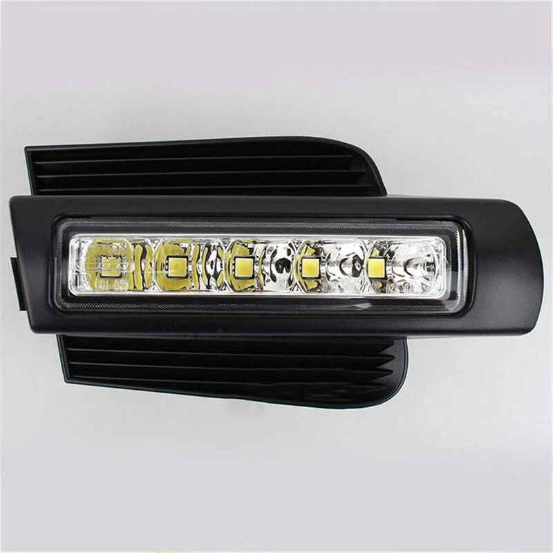 Светодиодный дневный ходовой светильник DRL для Toyota Land Cruiser Prado 120 LC120 GRJ120 2003 2004 2005 2006