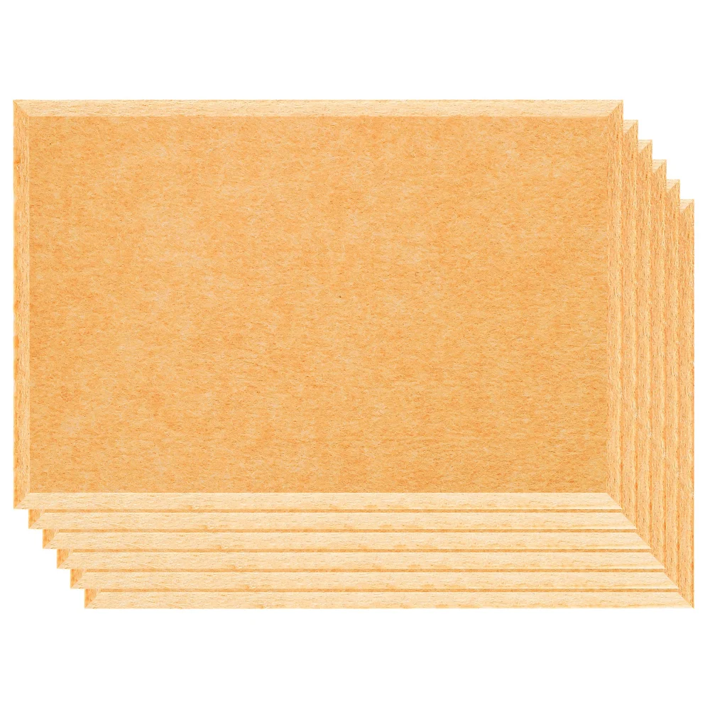 

Noise Insulation 6 Pcs Acoustic Panel Isolator Music Studio Soundproofing Wall Stickers Sound-Absorbing Home/Room Recording