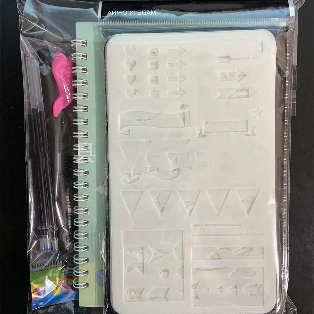 

2021 New Lovely Magic Notebook Leather Writting Paper Children Random Pads Note School Stationery Office For Students Style X5X1