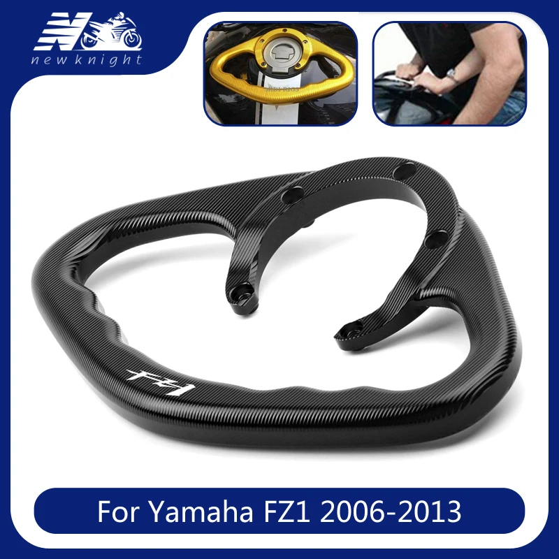 

For Yamaha FZ1 fz 1 2006-2013 Motorcycle CNC Aluminum Passenger Handgrips Hand Grip Tank Grab Bar Handles Armrest Accessories