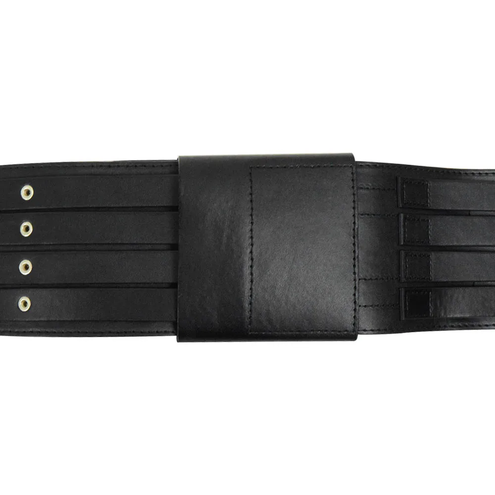 Реквизит для косплея черного цвета из искусственной кожи | Тематическая одежда и