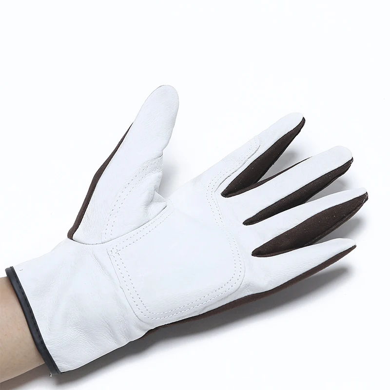 1 пара кожаные перчатки для работ|mittens|mitten gloves |