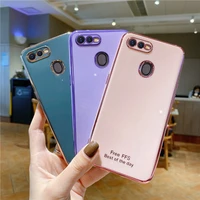 luxury silicone case for oppo a7 phone case for oppo ax7 cover shockproof fundas ring stand holder cases oppo a5s a12 a7 ax7