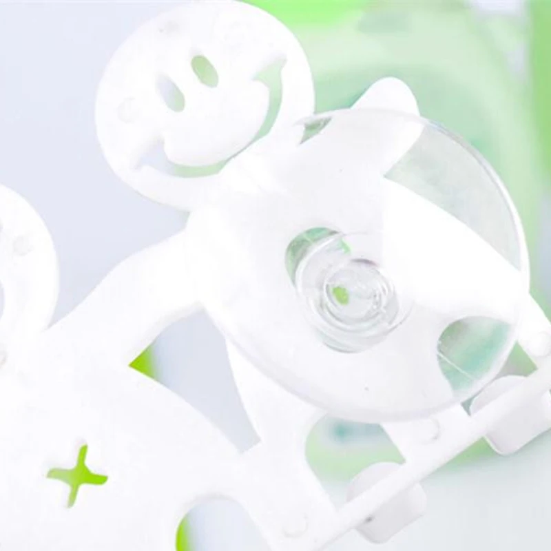 Portable Home Suction Hooks 5 Position Tooth Brush Holder Bathroom Sets Cute Cartoon Sucker Toothbrush Key Hook Kids Gift | Дом и сад