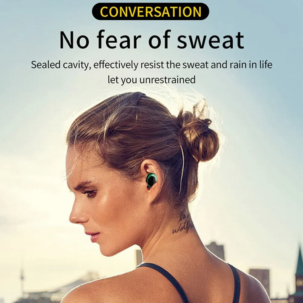HIFI 9D Bluetooth 5,0 наушники беспроводные наушники fone PK S11 F9 TWS наушники гарнитуры с внешним аккумулятором для смартфонов