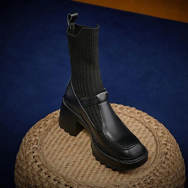 Сапоги Krazing Pot из коровьей кожи с металлической пряжкой ковбойские сапоги