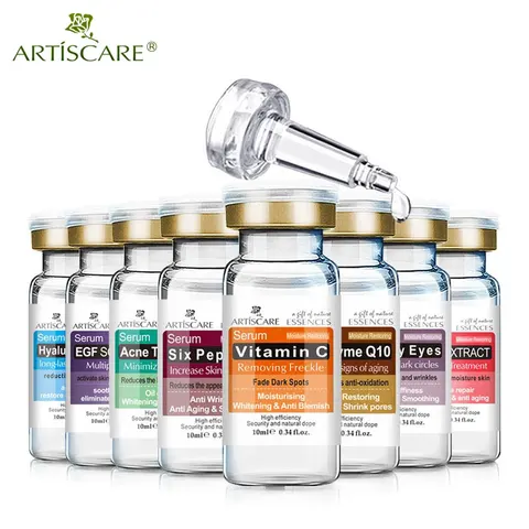 8 шт./партия, увлажняющая витаминовая Сыворотка для лица