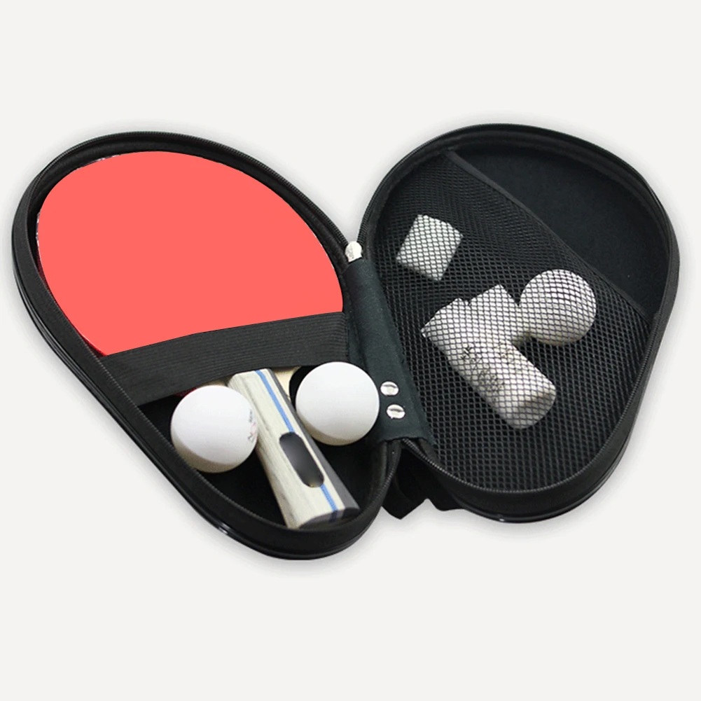 

Hanging Accessories Cover Carrying Portable Protective Table Tennis Bag Hard Case PU Waterproof Racket Storage Gourd Training