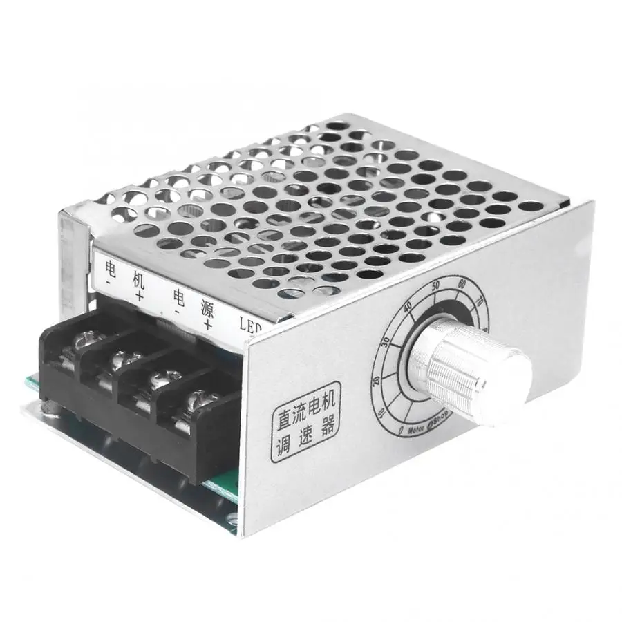 PWM контроллер скорости двигателя постоянного тока бесступенчатый регулятор DC9 ~