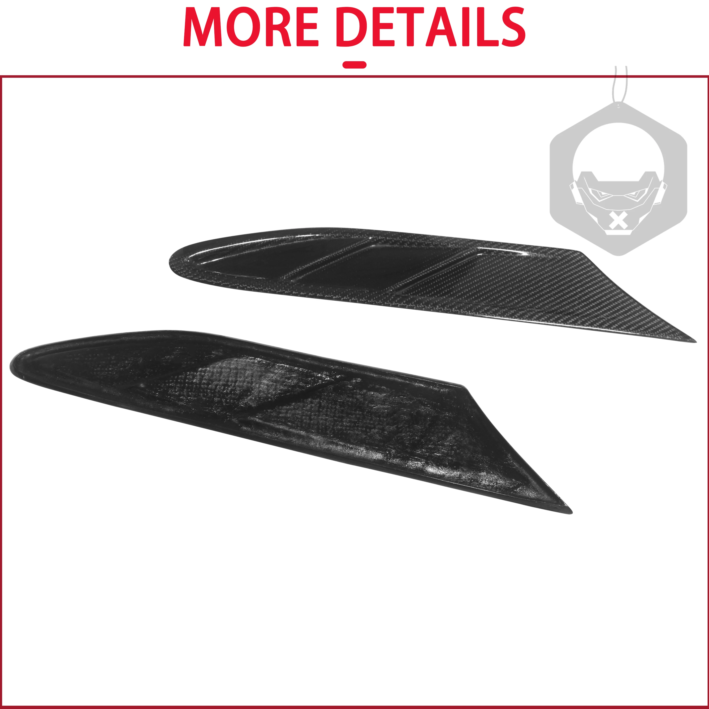 

Side Fender Vents Cover Trim Real carbon fiber Black For Toyota GT86 BRZ Subaru 2012-2019 Decoration Accessories Car styling