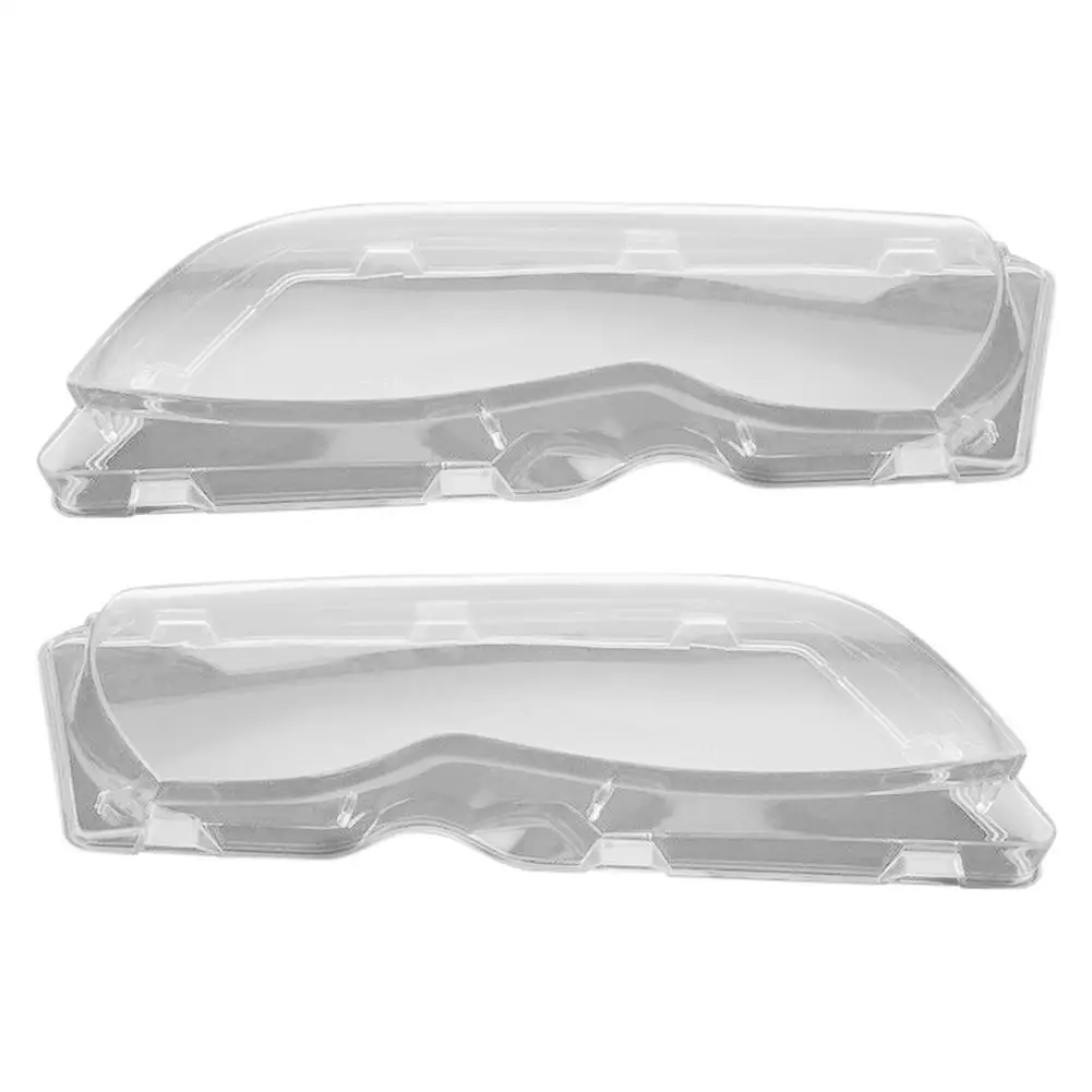 

Крышка объектива автомобильной фары, левый и правый абажур, замена для 2001-2006 для E46, Прозрачный Абажур для большинства фар