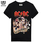 Мужская футболка ACDC В Стиле Хип-хоп, с изображением героев мультфильма Рок-преступность, абзац 9