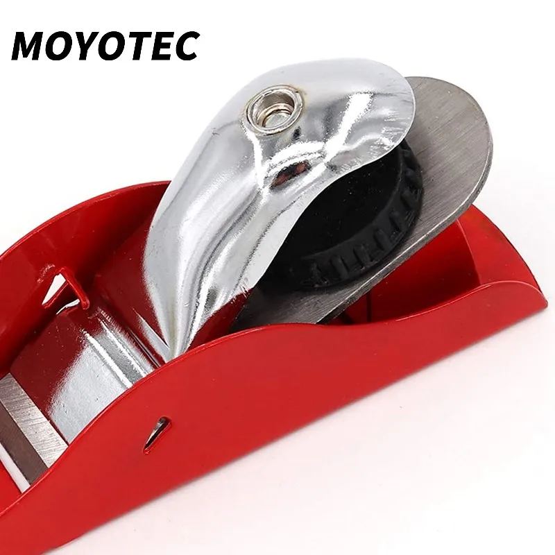 

MOYOTEC 1PCS 6.3 Inch Mini Hand Planer Red Adjustable Used Wood Craft Processing Carving and Trimming Wood Carpenter DIY Tool