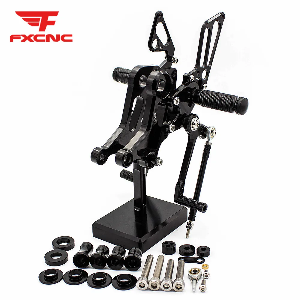 

Подставка для ног мотоцикла GP Shifter для Ducati Monster S2R S4R S4RS 2003-2008, задняя установка, алюминиевая подножка с ЧПУ, задняя часть