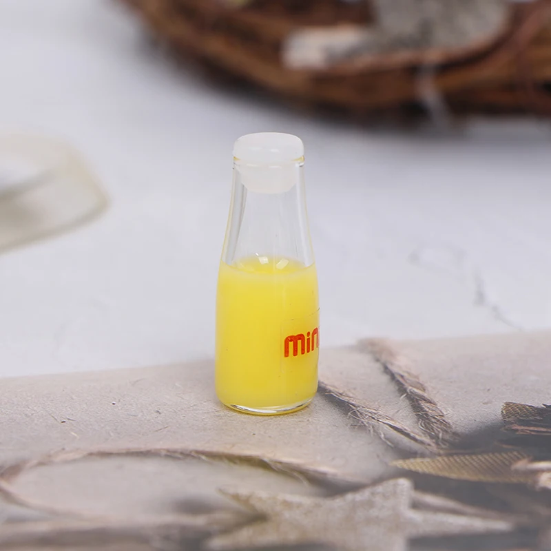 

1:12 Miniature Supermarket Scene Model Decoration Doll House Accessories Milk