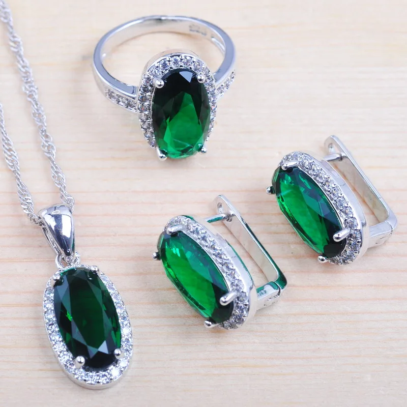 Для женщин комплект ювелирных изделий ожерелье наборы обручальные кольца с