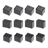 uxcell 20 pcs jqc 3ff s h dc 12v coil spst 4 pin pcb electromagnetic power relay