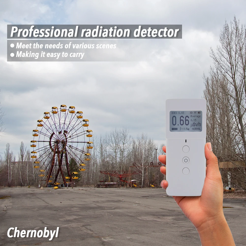 

Portable Handheld Digital Dispiay LCD Screen Radiation Detector Professional Radiation Monitor Tester For Various Scenes