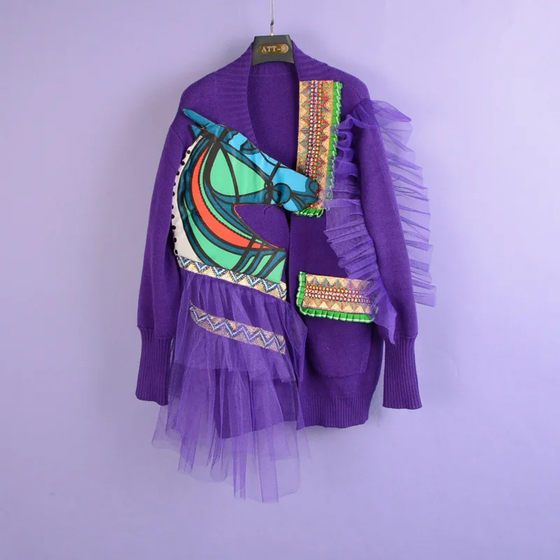 Осенне-зимние модели в Европе стоят на пути к успеху сшитой цветочной пряжи