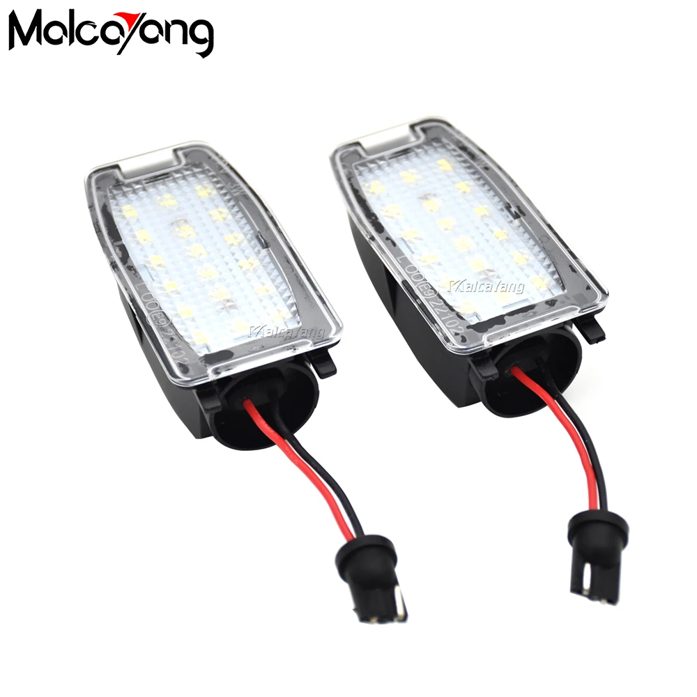 

2pcs LED Side Mirror Puddle Light Under Rearview Ground Lamps For Volvo S60 S80 V70 XC70 XC90 Welcome Lamp