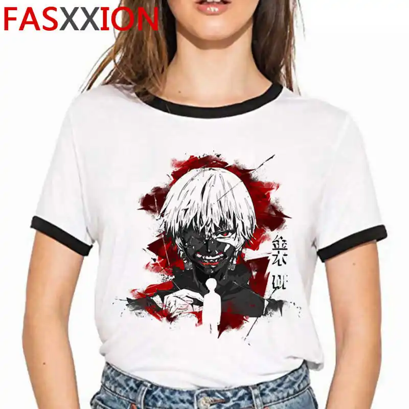 

Tokyo Ghoul Kaneki Ken t shirt tshirt male white t shirt 2021 casual t shirt streetwear
