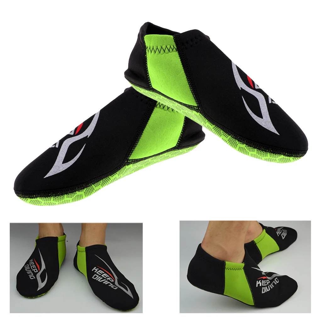 Неопреновые носки для дайвинга 3 мм низкая посадка пляжная обувь оборудование