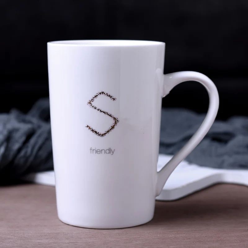 Креативная Ретро керамическая чашка большая емкость кружка для воды простая