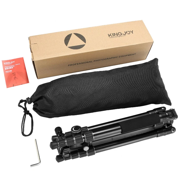 

G22C+G00 Portable Camera Tripod 5-Section Carbon fiber Monopod Travel with 360 Degree Ball Head for Canon Sony Nikon DSLR ILDC