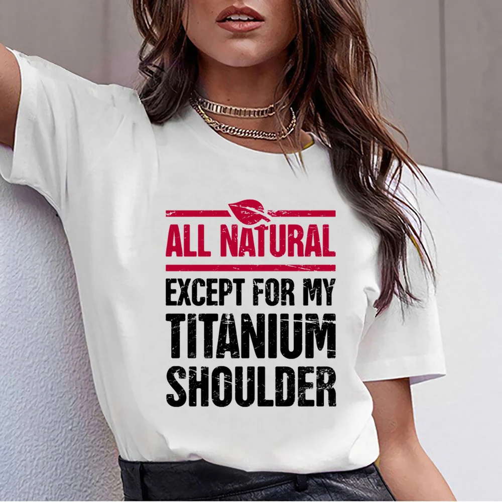 

Tops T Shirt Women joint replacement shoulder surgery maternity Casual Black Print Female Tshirt