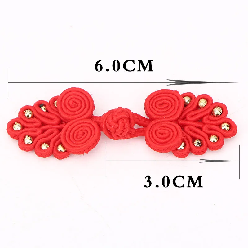 5pairs Chinese Handmade Cheongsam Buttons Knot Fastener DIY Handcraft clothing decorative accessories|Пуговицы| |