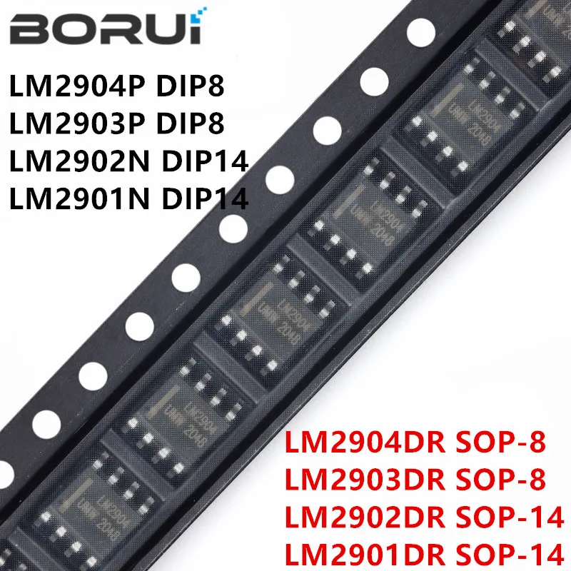 10 шт., LM2904DR SOP-8 LM2904 SOP LM2903DR LM2903 LM2902DR SOP-14 LM2902 LM2901DR LM2901 LM2904P LM2903P LM2902N LM2901N DIP-8