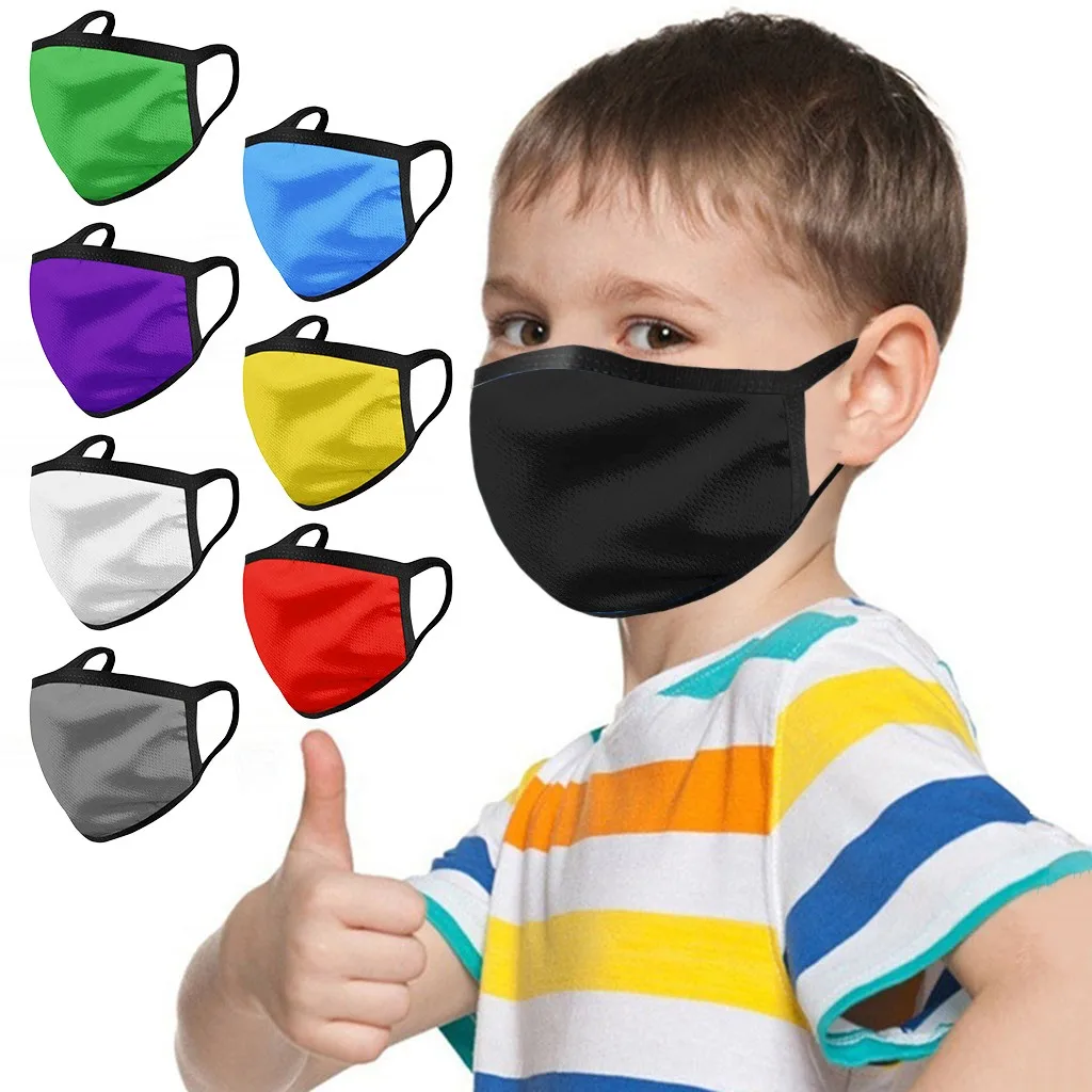 1 шт. детская маска Pritned Удобная моющаяся многоразовая Пылезащитная дышащая mascarilla