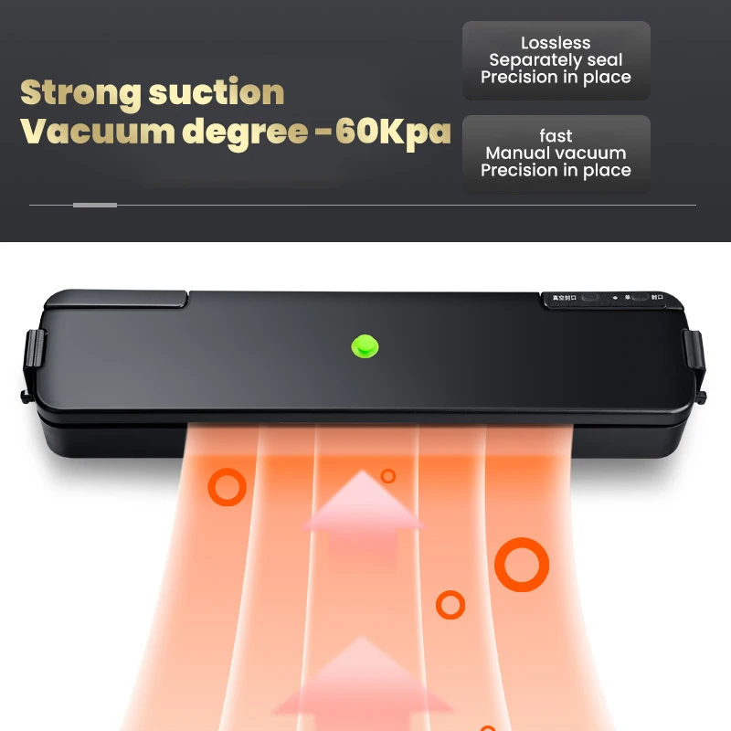 Бытовой автоматический вакуумный упаковщик сухой и влажной режим Sous упаковочная
