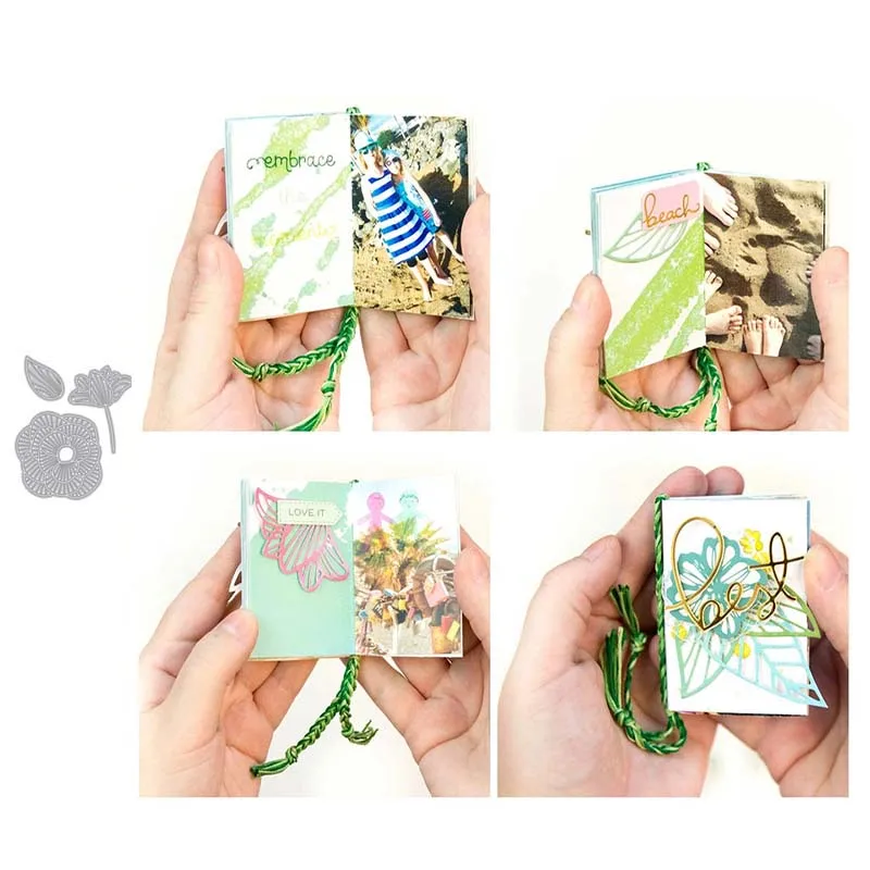 

JC Flowers Leaf Metal Cutting Dies for Scrapbooking Diy Craft Mold Cut Die Stencil Handmade Tools Card Make Template Decor Model