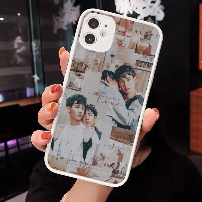 

Thailand off gun Phone Case Matte Transparent for iPhone 7 8 11 12 s mini pro X XS XR MAX Plus cover funda