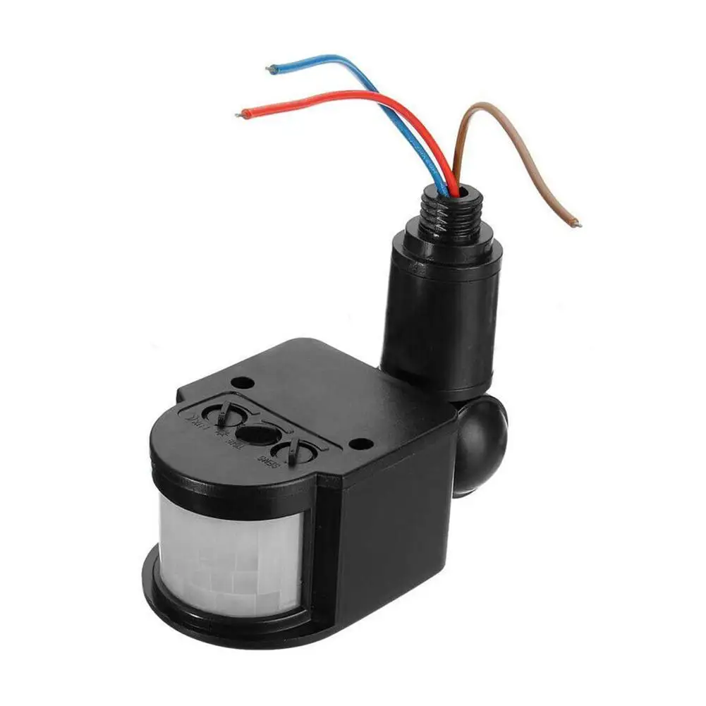 

Outdoor 110-220v Infrared Motion Sensor Wall Detection Range Sensor Light Light T7Z8