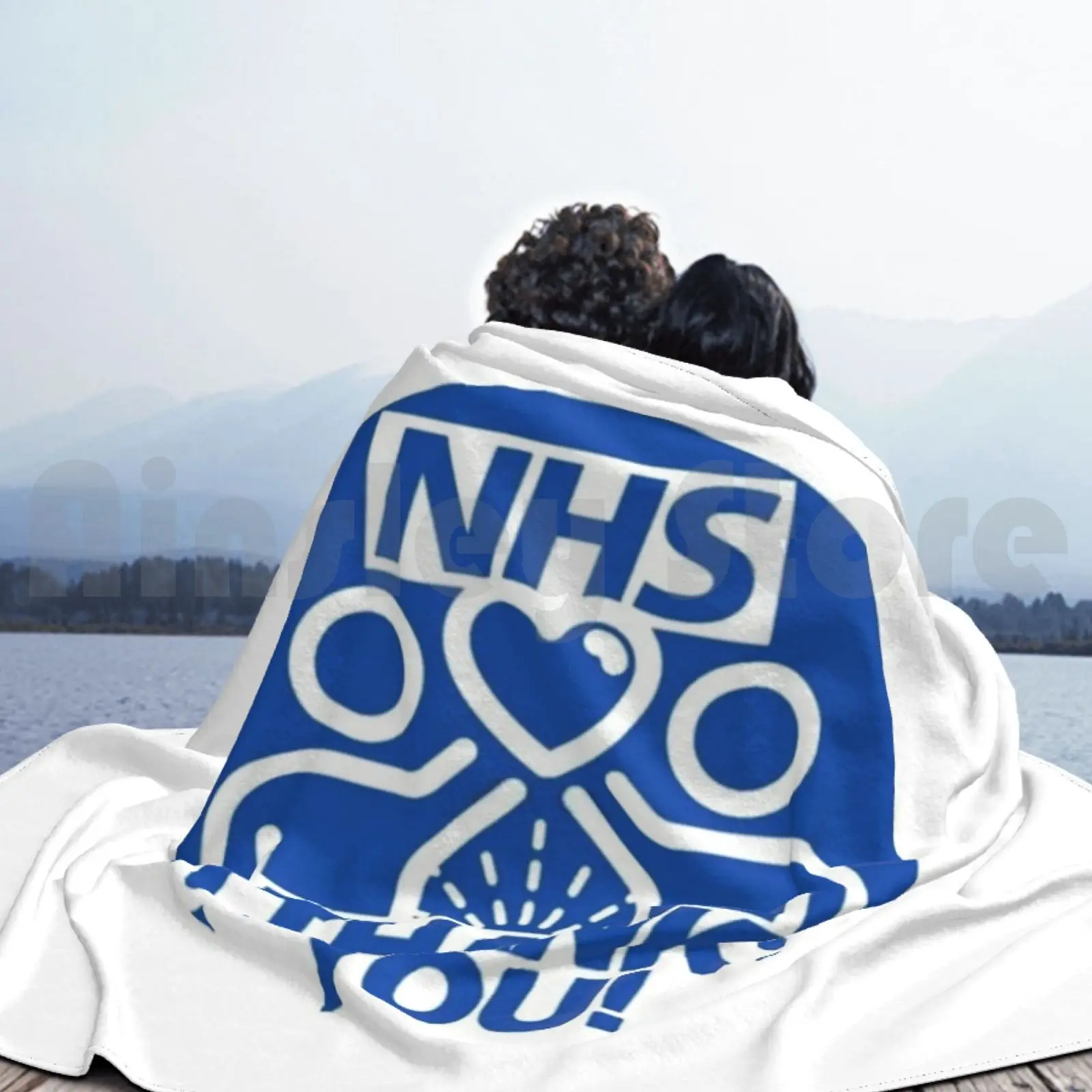 Спасибо Nhs одеяло супер мягкое теплое тонкое спасибо Радуга поддержка медсестра