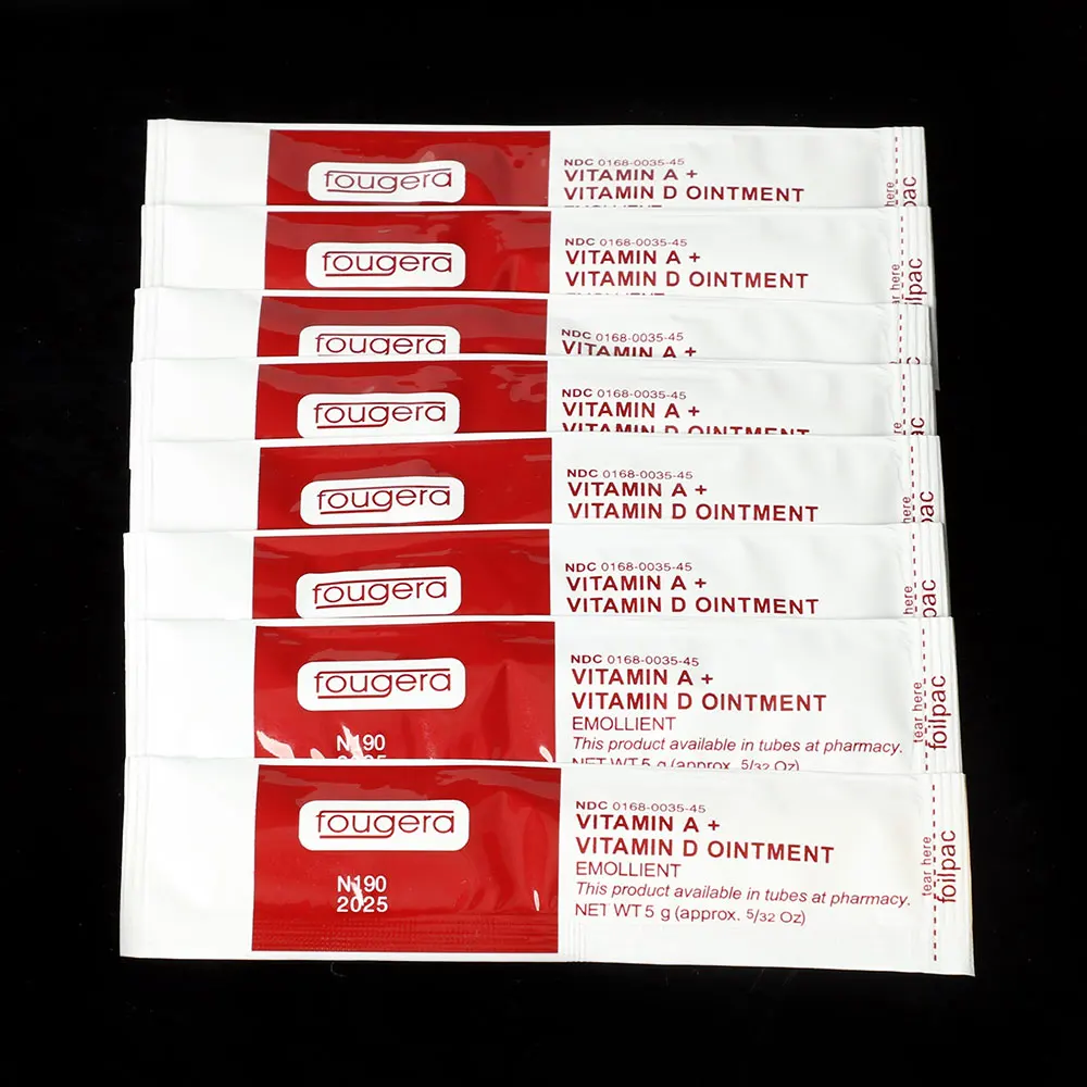 100 шт./лот Перманентный макияж товары для татуировок Fougera Витаминная мазь против