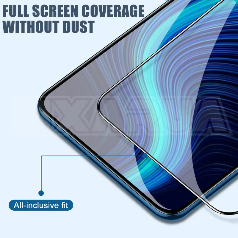Защитное стекло 9D на весь экран для Honor 10X Lite X10 9X 9A 9C 9S 8X 8A 8C 8S 20S 30S 10i 20i 30i закаленное