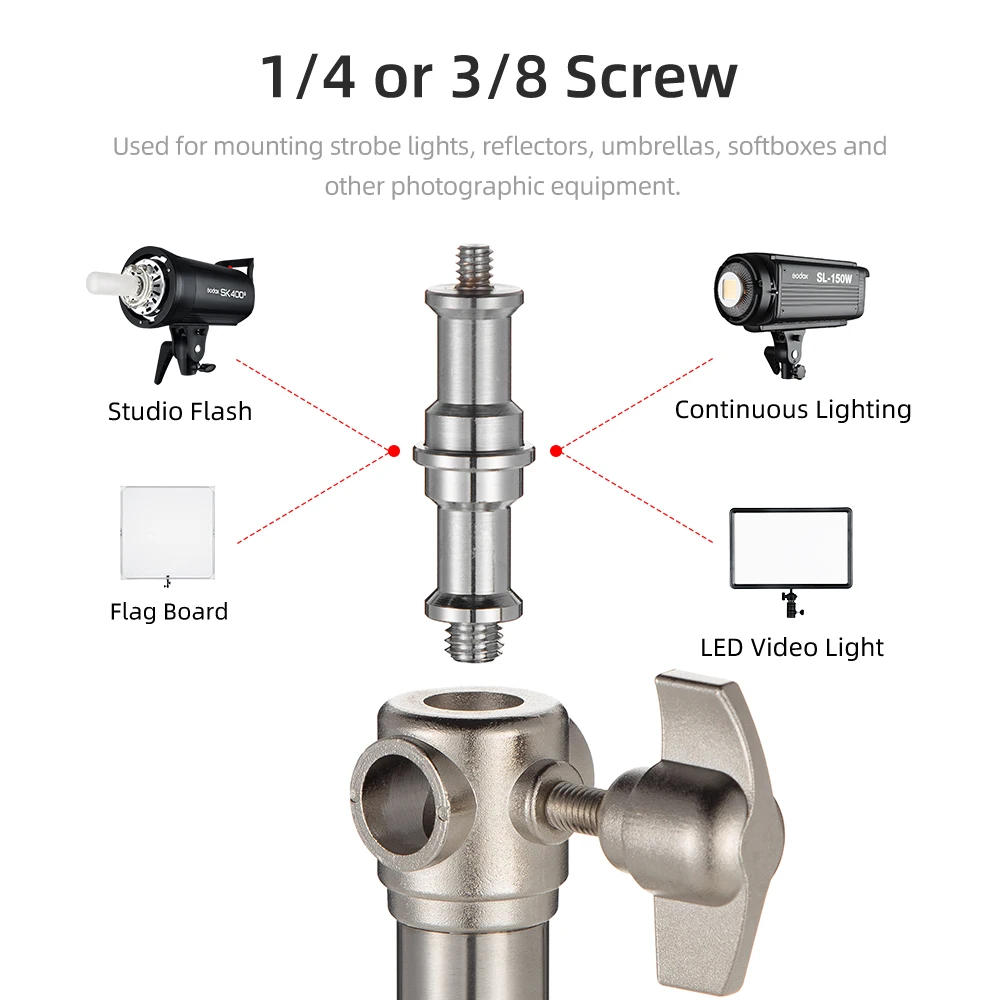Штатив из нержавеющей стали для освесветильник 2 70 м шт.|Аксессуары фотостудии| |