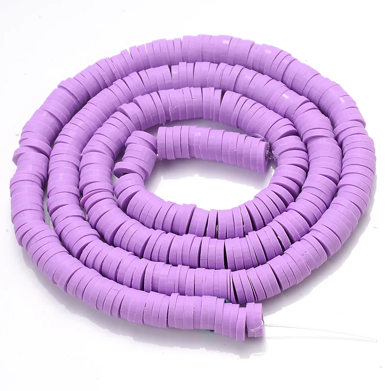 Плоские круглые бусины 5 мм из полимерной глины чип диск свободные разделители