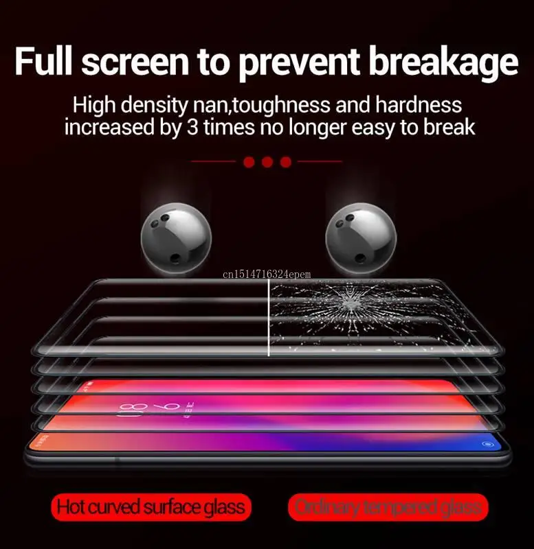 Защитное стекло 9D для Xiaomi Redmi K20 Pro Note 7 8 pro Mi 9 9T Mi9 SE закаленное защита экрана